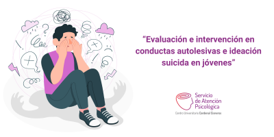 Nuevo curso para psicólogos/as: “Evaluación e intervención en conductas autolesivas e ideación suicida en jóvenes”