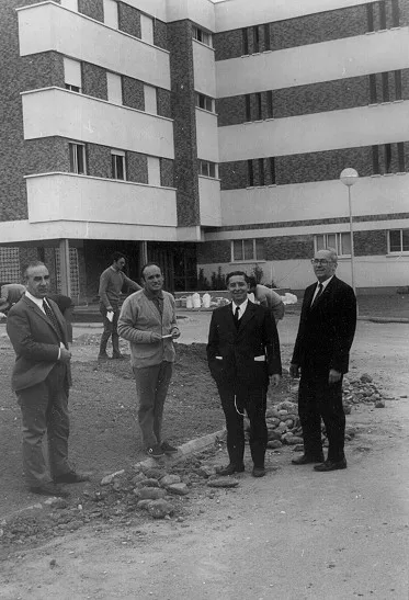 Construcción del Campus 1972
